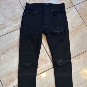 Amiri MX1 all black patch